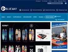 Tablet Screenshot of bluewaysport.com